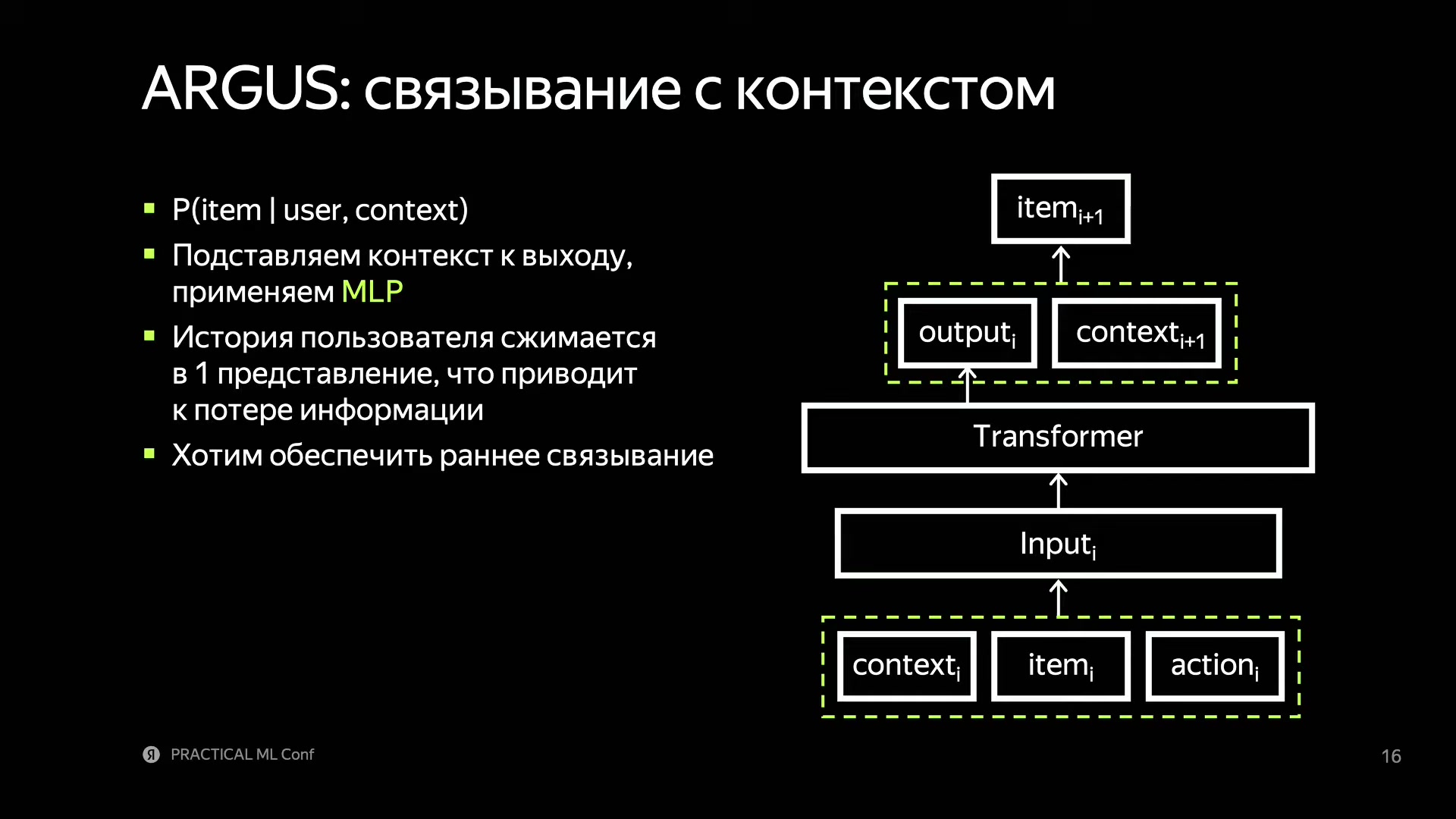 Позднее связывание с контекстом